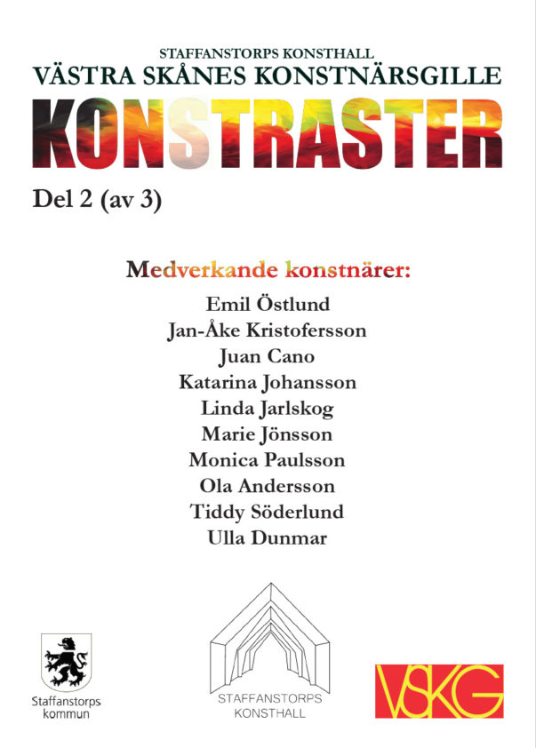 Åter igen dags för KON(s)TRASTER på Staffanstorp Konsthall