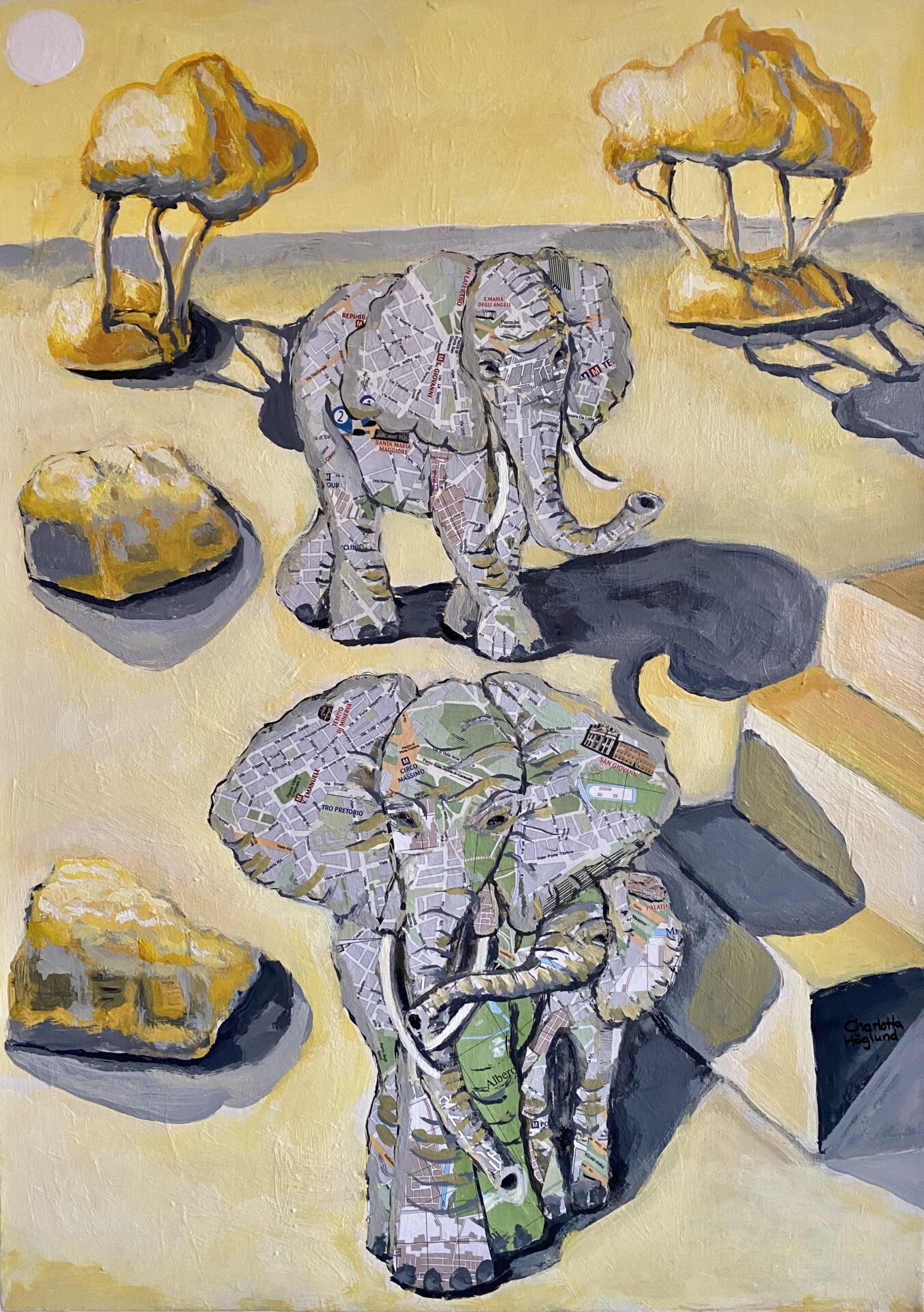 ” Los elefantos” blandteknik