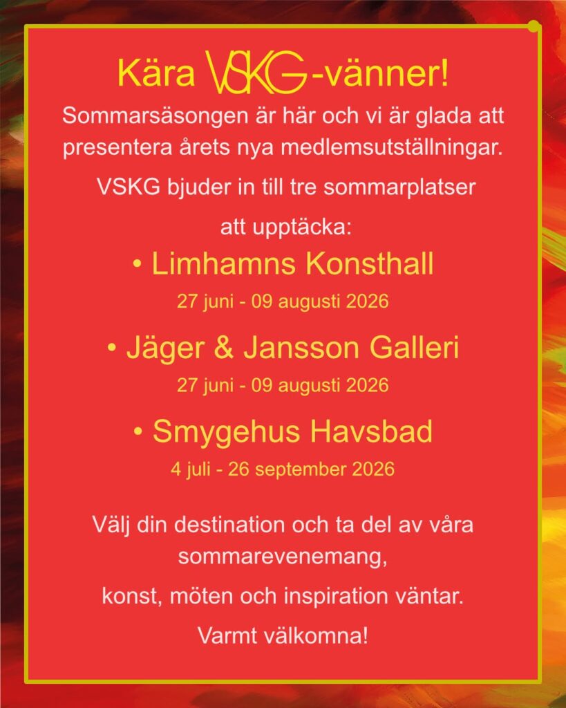 Sommarutställning VSKG